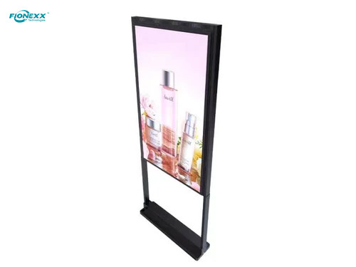 Quality CE 4000nits LCD Window Displays Free Standing Window Digital Signage for sale