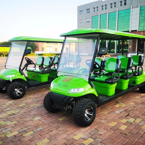 Quality 6 Person 60v Golf Cart Road Legal Golf Buggy 1000kg Max Load for sale