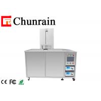 china 360L 3600W Big Industrial Automatic Ultrasonic Cleaner With Lifting Heavy Oil