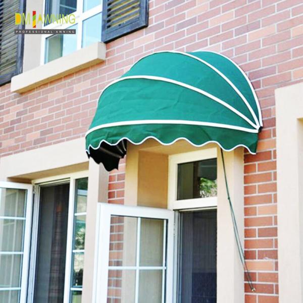 Quality Aluminum Canopy Door Retractable Awning Dutch Dome Awning for sale