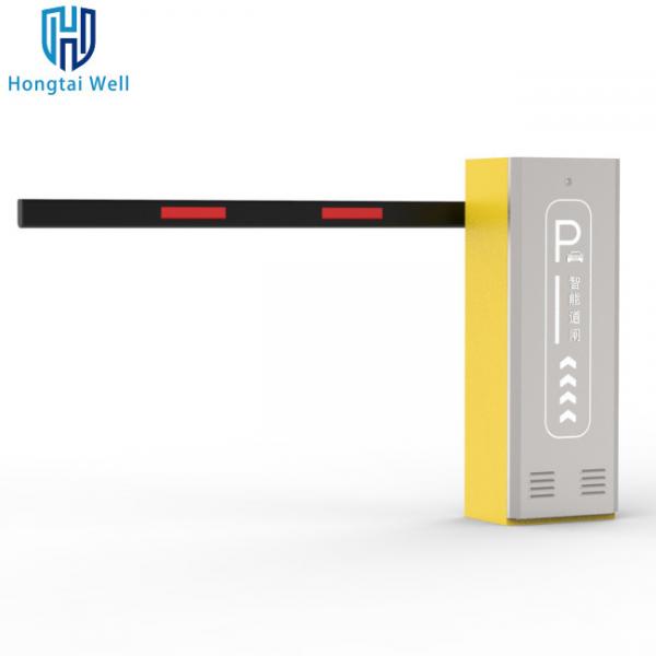 Quality UHF Reader Parking Boom Barrier Automatic Rising Arm Barrier Gate Multi Speed for sale