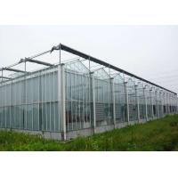 China Polycarbonate Plastic Film Multi Span Agricultural Greenhouse for sale