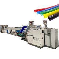 Quality Anti Flammable 80kg/H 63mm Single Screw PE Pipe Extruder Line for sale