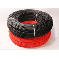 Quality Hard Wearing Electrical Cable Wire / 4mm Pv1f Photovoltaic Cable For Power for sale