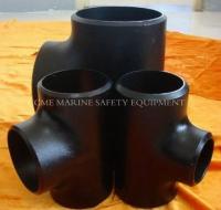 China Carbon Steel Butt Weld Seamless Pipe Fitting Tee factory