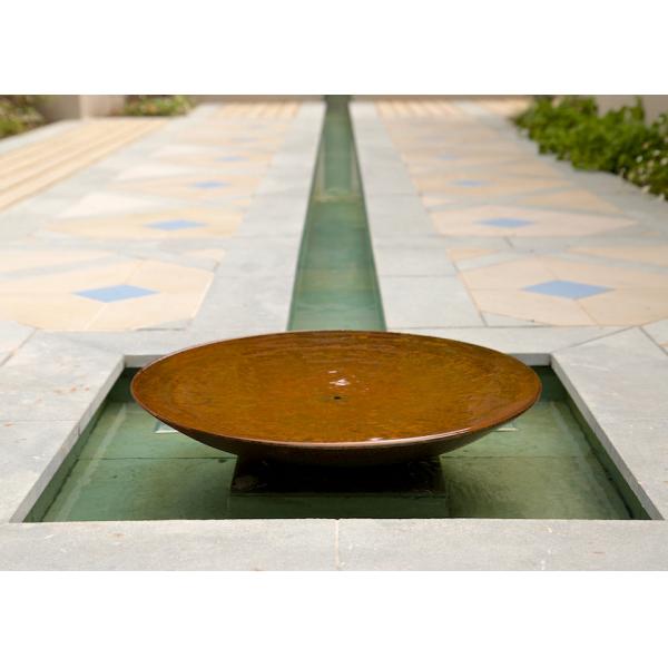Quality Garden Decoration Large Bowl Water Feature / Corten Steel Water Bowl Garden Feature for sale