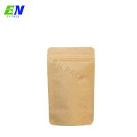 China In Stock Biodegradable Bag compostbale Stand Up No Printing Stock Pouch For Food Packaging factory