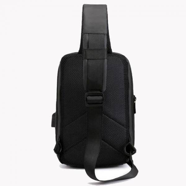 Quality USB Charging Oxford Cloth Reflective Chest Bag for sale