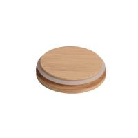 Quality Mildewproof Custom Wood Lids Cereals Biscuits Storage Jars Home Kitchen Use for sale