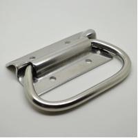 China Toolbox Iron Foldin handle with nickel plated for box/case/chest/truck J201 J202 J203 J204 factory