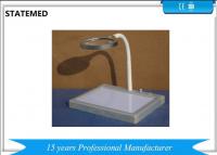 China 340 * 270 MM Magnifying Table Lamp / 2 In 1 Medical Lighting Fixtures 127 MM Lens factory