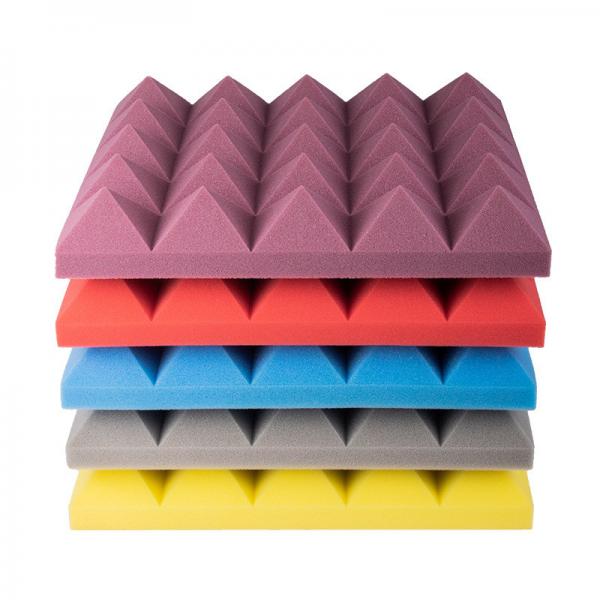 Quality Nontoxic Recycled Acoustic Foam Sheets , Odorless Noise Cancelling Foam Pads for sale