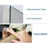 Quality Energy Saving Illuminated Bathroom Mirrors , Wall Mirror With Led Lights for sale