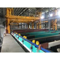 china Horizontal Anodizing Production Line 6500mm Max Profile Length