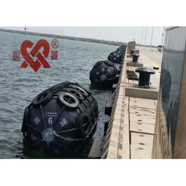 Quality CCS Floating Inflatable Dock Fender With Tyres And Chain Around for sale