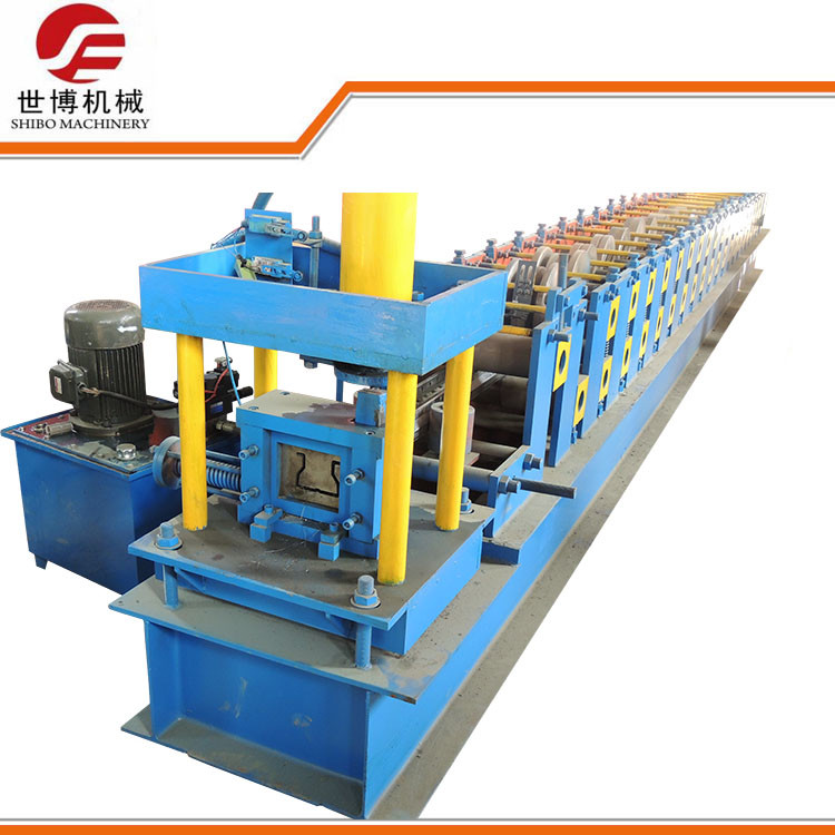 China High Capacity Storage Rack Roll Forming Machine With Sheet Bending Machine factory