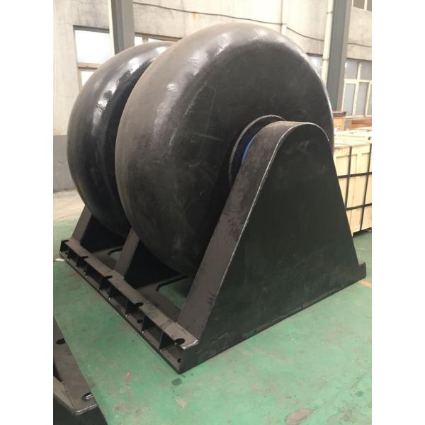 Quality Double Roller Wheel Type Rubber Fender Good Energy Absorption for sale