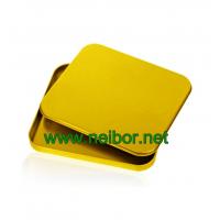 China custom printing metal tin CD/DVD case with plastic tray inside factory