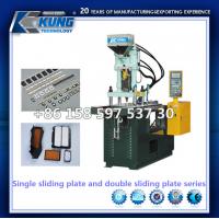 Quality 6300x2850x1920mm Vertical Moulding Machine , 380V Vertical Plastic Injection for sale