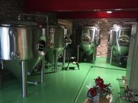 China Full Automatic Beer Production Line 1500L Include KEG Filling Machine factory