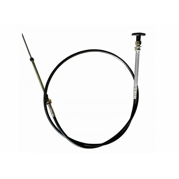 Quality Push Pull Control Cable Mechanical Control Choke Cable With Twist Lock T Handle for sale