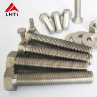 China Customized Titanium Bolts Nuts 7/16'' Hex ¼ -20 TPI 1'' 2'' Length Gr2 Gr5 factory