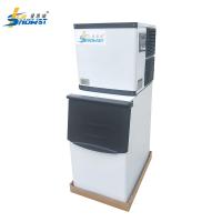 China Business Making Cube Ice Machine Maker 300kg 50HZ For Drinking Bars factory