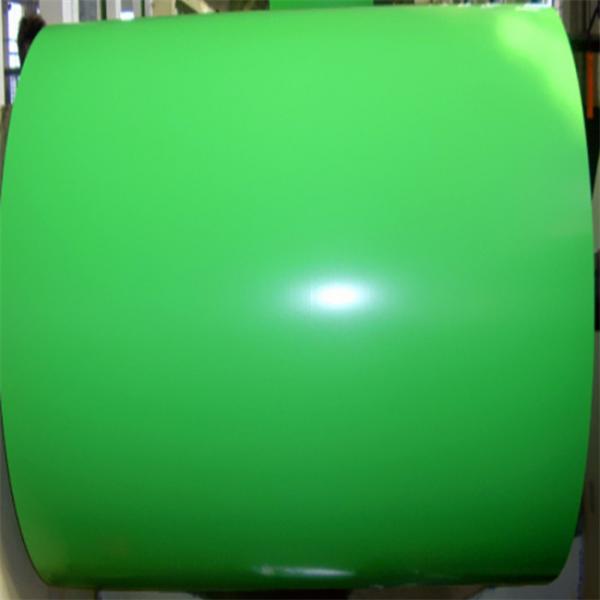 Quality Green Color Cold Rolled Plain Color Coated Coils For Construction for sale