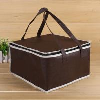 China OEM Soft Insulated Cooler Bag 4 Size Brown Insulated Bag Stock Available factory