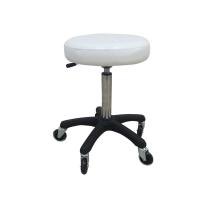 China Round Chair Cushion Pad With Enhanced Silent Wheels BIFMA Tested Aluminum Alloy Lifting Chassis PU Finished Chair factory