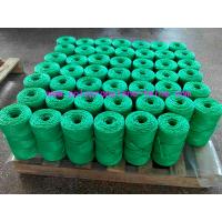 Quality Farm Package Green PP Hay Baler Twine UV Treated 333 M / KG 4.5KG Per Spool for sale