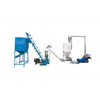 China Small Scale Feed Pellet Production Line Easy Operation With Low Power Consumption factory