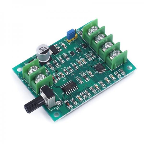 Quality 5V 12V Brushless PWM Motor Speed Controller Driver Controller Board for sale