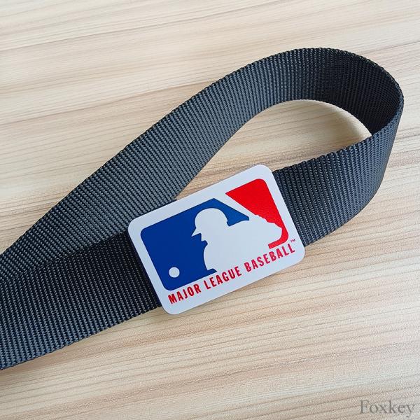 Quality Plastic Custom Belt Buckle Personalized Full Color Print As Promotion for sale