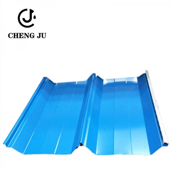 Quality DX51d Galvanized Steel Roofing Sheets Modern Building Material Blue Color Metal Roof Sheet for sale