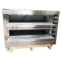 China Commercial Stainless Steel Deck Oven With Steam 12-Tray 3 Deck Bakery Oven 2-Tray 1 Deck Gas Or Electric factory