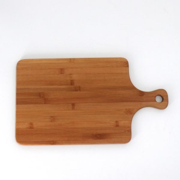 Quality Acacia Wood Bamboo Butcher Block Juice Groove Cutting Board With Handles for sale