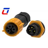 China 6 Pin 50A Waterproof Power Connector M25 IP67 Bulkhead Power Connector factory