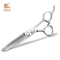 China Barber Cobalt Steel Scissors , Beautiful Hair Thinning Scissors Good Stability factory