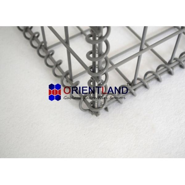 Quality Galvanised Steel Welded Gabion Baskets Fence Stable Performance Weather Proof for sale