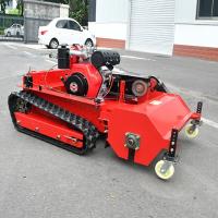 China Gasoline Lawn Mower Self-Propelled 12HP Remote Control Lawn Mower factory