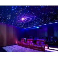 Quality Polyester Fiberboard Fiber Optic Star Ceiling Panels 9mm RGBW Infrared Signal for sale