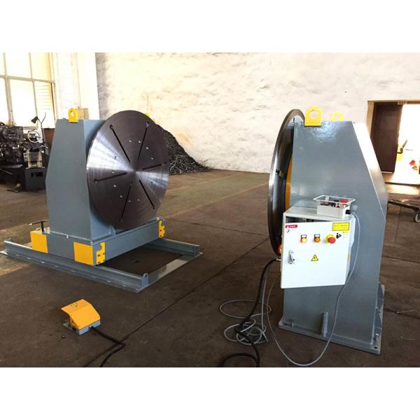 Quality Head / Tail Stock Pipe Welding Positioners , Welding Turn Table for sale
