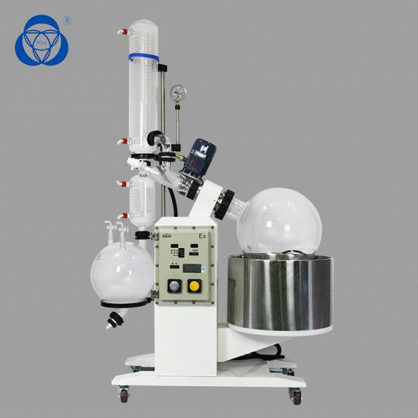 Quality Fractional Distillation Process 10L Rotary Evaporator Electric Powered for sale