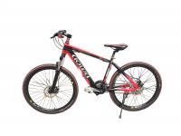 China 26'' Red Specialized Mountain Electric Bike / Electric MTB With Aluminum Alloy Frame factory