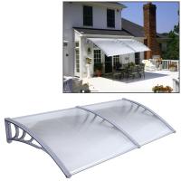 China Overhead Door Window Outdoor Awning S series Door Canopy Patio Cover Modern Polycarbonate Rain Snow Protection for sale