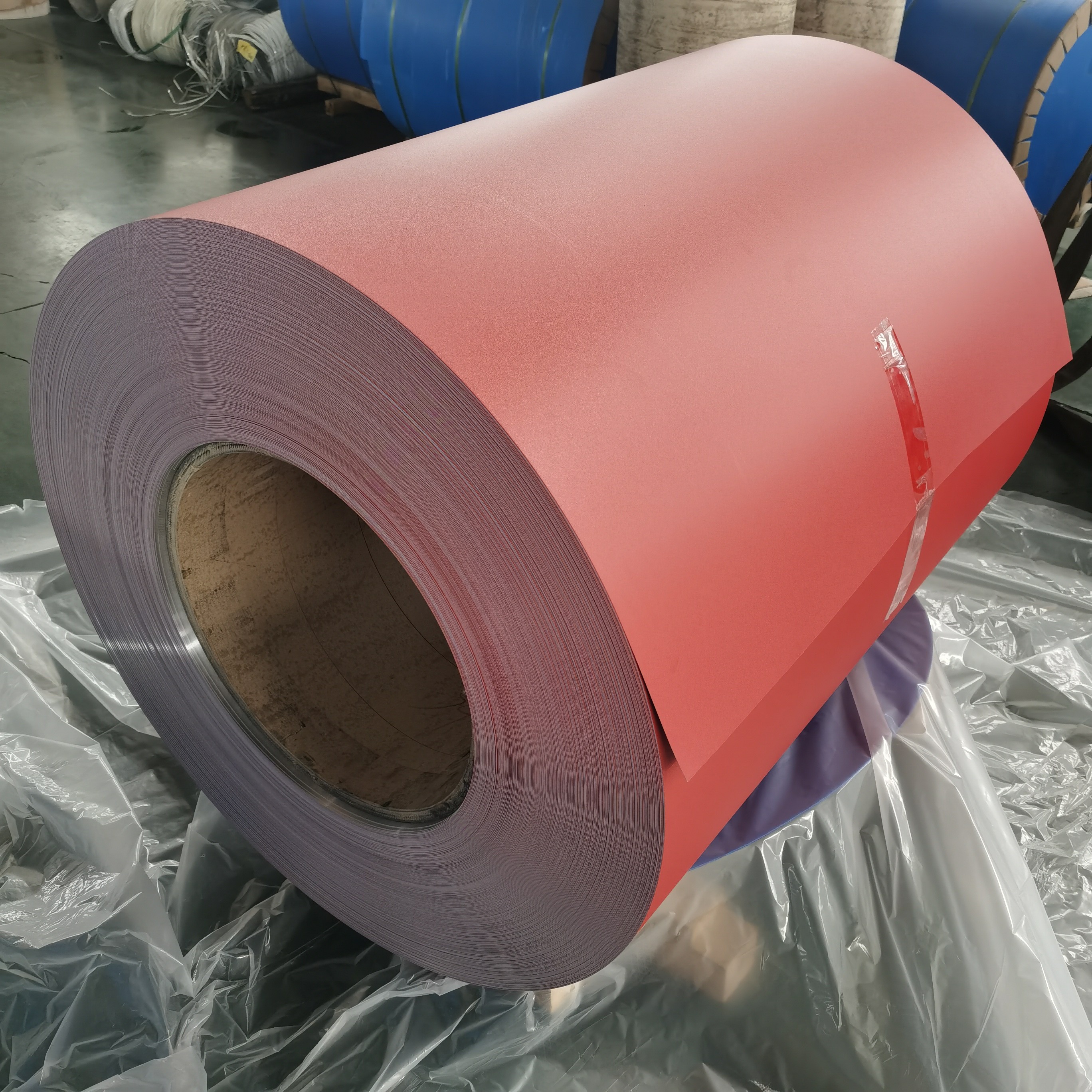 China Color 0.2mm To 6.0mm Gutter Aluminum Roll PE Polyester Coating factory