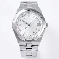Quality Sleek Stylish Genuine Leather Wrist Watch With Black Strap 44mm Case Diameter for sale