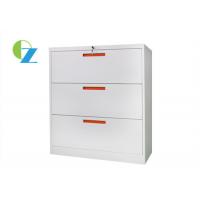 Quality Office Lockable Multi Drawer Cabinets / Steel File Storage Cabinets 900mm Width for sale