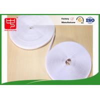 china Fabric Hook And Loop Tape Self - Adhesive / White Hook Loop Fastener 25m Per